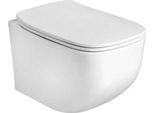 Vaso Wc Sospeso Ceramica Bianco Lucido | Mozart