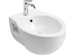 Bidet Sospeso In Ceramica Bianca | Patascoss