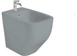 Bidet A Terra In Ceramica Grigio Opaco | Mozart