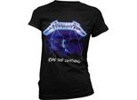 Metallica - Maglietta "Ride The Lightning"" Da Donna PH2771 (L) (Nero)"