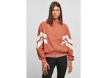 Urban Classics TB2664 | Ladies Crinkle Batwing Jacket Trainingsjacke - Farbe: Terracotta/Whitesand - GrößE: M