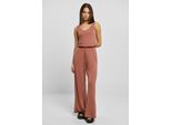 Urban Classics Donna Tuta Lunga Senza Maniche In Modal Terracotta - 5XL