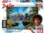 Schmidt Spiele - Bob Ross - Cascata Nella Radura, 1000 Pezzi
