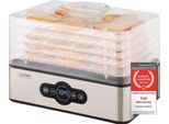 Tzs First Austria Disidratatore 240W, Disidratatore Con Controllo Della Temperatura, Vaporizzatore Per Frutta, Verdura, Carne, Funghi