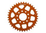 Alu-Kettenrad Supersprox 415 - 38Z (Arancione) RAL-451:38-ORG|ID 40,0 Lk 60,0 5-Loch/5-Loch