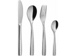 Comas Besteckset Barcelona Martelé 24-Tlg., Tafelbesteck, Edelstahl, 7967