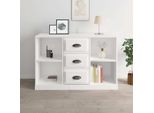 Maison Exclusive - Credenza Bianco Lucido 104,5X35,5X67,5 Cm Materiale Ligneo