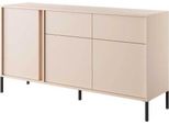 Credenza Dast 153X39,5X81Cm Beige A 3 Ante