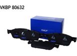 Set Pastiglie Freno Anteriori Skf Adatte Per MERCEDES-BENZ Classe M (W166) Vkbp 80632