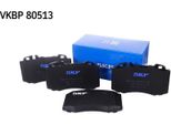 Set Di Pastiglie Freno Anteriori Skf Adatte Per MERCEDES-BENZ Classe E Berlina (W211) Vkbp 80513