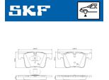 Set Pastiglie Freno Anteriori Skf Pastiglie Freno Per Bmw 1 Hatchback (F20) Vkbp 80103