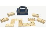 Giga Domino - 18 X 9 Cm - Legno Eco-India, In Pratica Borsa Per Il Trasporto