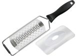 Fmprofessional Grattugia Da Cucina, Per Formaggio, Frutta Secca, Cioccolato, Scorze Di Agrumi, 32X6,5 Cm