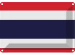 Vianmo Insegna Di Latta 20X30 Cm Bandiera Thailands Flag Of Thailand