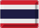 Vianmo Insegna Di Latta 30X40 Cm Bandiera Thailands Flag Of Thailand