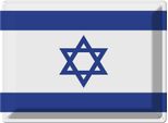 Vianmo Insegna Di Latta 30X40 Cm Bandiera Israels Flag Of Israel