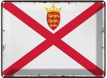 Vianmo Insegna Di Latta 30X40 Cm Bandiera Jerseys Retro Flag Of Jersey