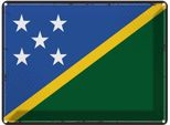 Vianmo Insegna Di Latta 30X40 Cm Salomonen Retro Solomon Islands