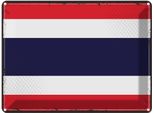 Vianmo Insegna Di Latta 30X40 Cm Bandiera Thailands Retro Flag Of Thailand