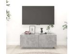 Maison Exclusive - Mobile Tv Grigio Cemento 100X35X40 Cm Materiale Ligneo