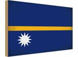 Vianmo Insegna In Legno 20X30 Cm Bandiera Nauru Flag Of Nauru Vintage