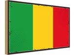 Vianmo Insegna In Legno 20X30 Cm Bandiera Malis Flag Of Mali