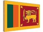 Vianmo Insegna In Legno 20X30 Cm Bandiera Sri Lankas Flag Of Sri Lanka