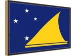 Vianmo Insegna In Legno 20X30 Cm Bandiera Tokelaus Flag Of Tokelau