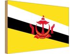 Vianmo Insegna In Legno 12X18 Cm Bandiera Bruneis Flag Of Brunei