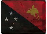 Vianmo Insegna Di Latta 30X40 Cm Bandiera Papua?Neuguinea New Guinea