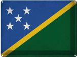 Vianmo Insegna Di Latta 30X40 Cm Salomonen Solomon Islands Vintag