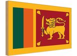 Vianmo Insegna In Legno 30X40 Cm Bandiera Sri Lankas Flag Of Sri Lanka