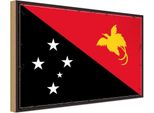 Vianmo Insegna In Legno 30X40 Cm Bandiera Papua?Neuguinea Retro New Guinea