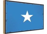 Vianmo Insegna In Legno 30X40 Cm Bandiera Somalias Retro Flag Of Somalia