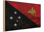Vianmo Insegna In Legno 30X40 Cm Bandiera Papua?Neuguinea New Guinea