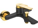 Miscelatore Per Vasca Da Bagno Miscelatore Di Design Nero/Oro Miscelatore Per Vasca Da Bagno
