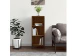 Maison Exclusive - Credenza Effetto Rovere Marrone 34,5X32,5X90 Cm Materiale Ligneo