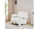 360Home Divano Poltrona Singolo Divano Poltrona Singolo Beige【Zh-8126】