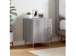 Maison Exclusive - Comodino Grigio Sonoma 40X40X50 Cm Materiale Ligneo