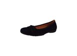 Gabor Ballerina Classica Da Donna In Velluto Chevreau F-Larghezza 44.165 Blu