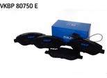 Set Pastiglie Freno Anteriori Skf Pastiglie Freno Per Fiat Ducato Furgone/Telaio (230) Vkbp 80750 E