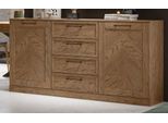Credenza Accogliente Cassettiera 170X42X90Cm Rovere Rustico Semisolido 2 Ante