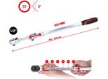 Ks Tools Cricchetto Telescopico Reversibile Da 1/2" Extra Lungo 72 Denti - 914.1205"
