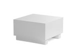 Wohnling WL6.853 Couchtisch Monobloc Weiß 60 Cm X 60 Cm X 35 Cm
