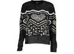 Desigual Pullover Nero Donna : Colore - Nero, Taglia - 2XL Taglia: 2XL Colore: Nero
