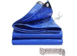 Telone In Pvc Telone Impermeabile Con Occhielli Telone Protettivo Antistrappo Telone In Tessuto Protezione Uv Per Legno, Auto, Piscina, Mobili Da Giardino, Serra, 3Mx4M