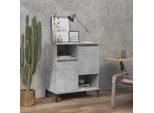 Maison Exclusive - Credenza Grigio Cemento 60X35X70 Cm Materiale Ligneo