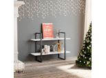 Vidaxl Libreria 2 Scomparti Bianco 100X30X70 Cm Materiale A Base Di Legno - Libreria - Librerie - Libreria - Librerie