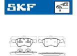 Set Di Pastiglie Freno Anteriori Skf Adatte Per MERCEDES-BENZ Classe E Berlina (W211) Vkbp 80402