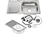 Lavello In Acciaio Inox Lavello Da Incasso Lavello Da Cucina Lavello In Acciaio Inox Angolare Accessori